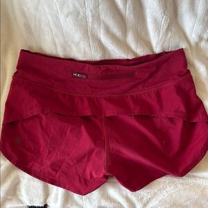lululemon LR speed up shorts